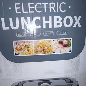 Gray Lunchbox Portable Food Container